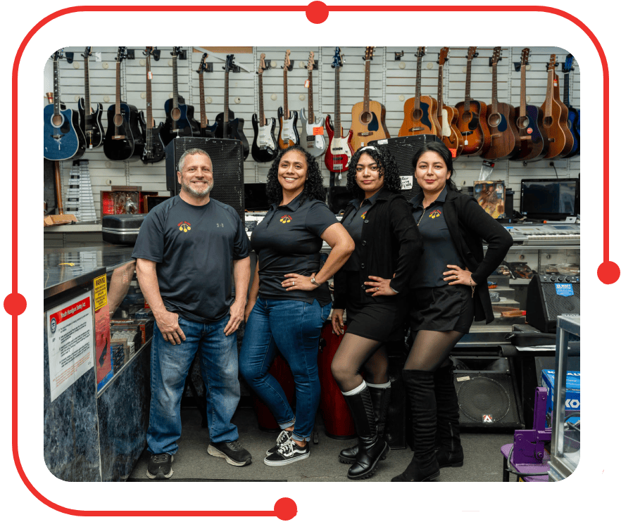 Best Pawn Shop team members in store